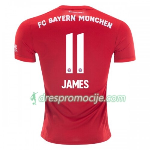 FC Bayern München Dres James Rodriguez 11 Domaći 2019/20 Kratkih Rukava FC Bayern München Dres James Rodriguez 11 Domaći 2019/20 Kratkih Rukava